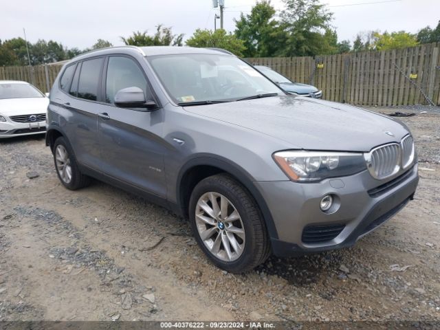 bmw x3 2016 5uxwx9c50g0d73603