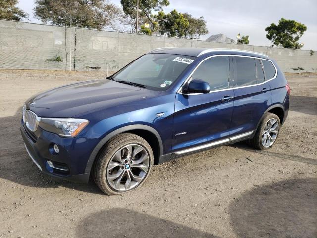 bmw x3 xdrive2 2016 5uxwx9c51g0d67888