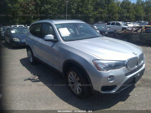 bmw x3 2016 5uxwx9c51g0d76753