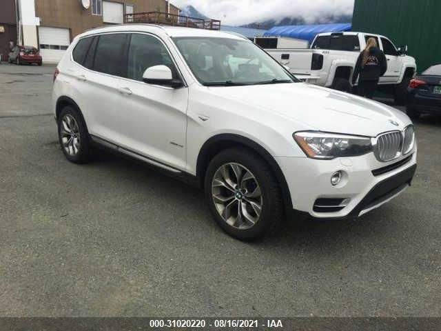 bmw x3 2016 5uxwx9c51g0d80494