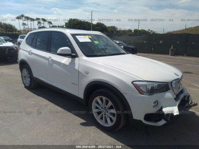 bmw x3 2016 5uxwx9c51g0d86098