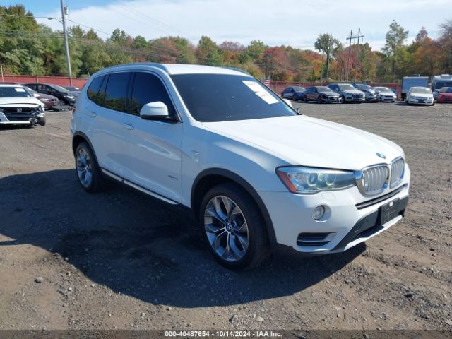 bmw x3 2016 5uxwx9c51g0d86277