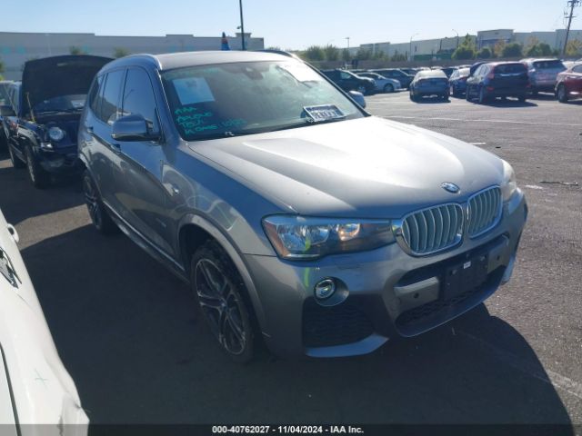 bmw x3 2016 5uxwx9c51g0d88921