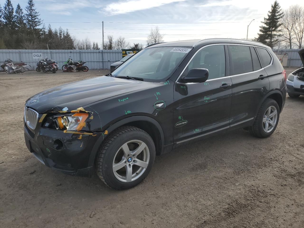 bmw x3 2014 5uxwx9c52e0d16140