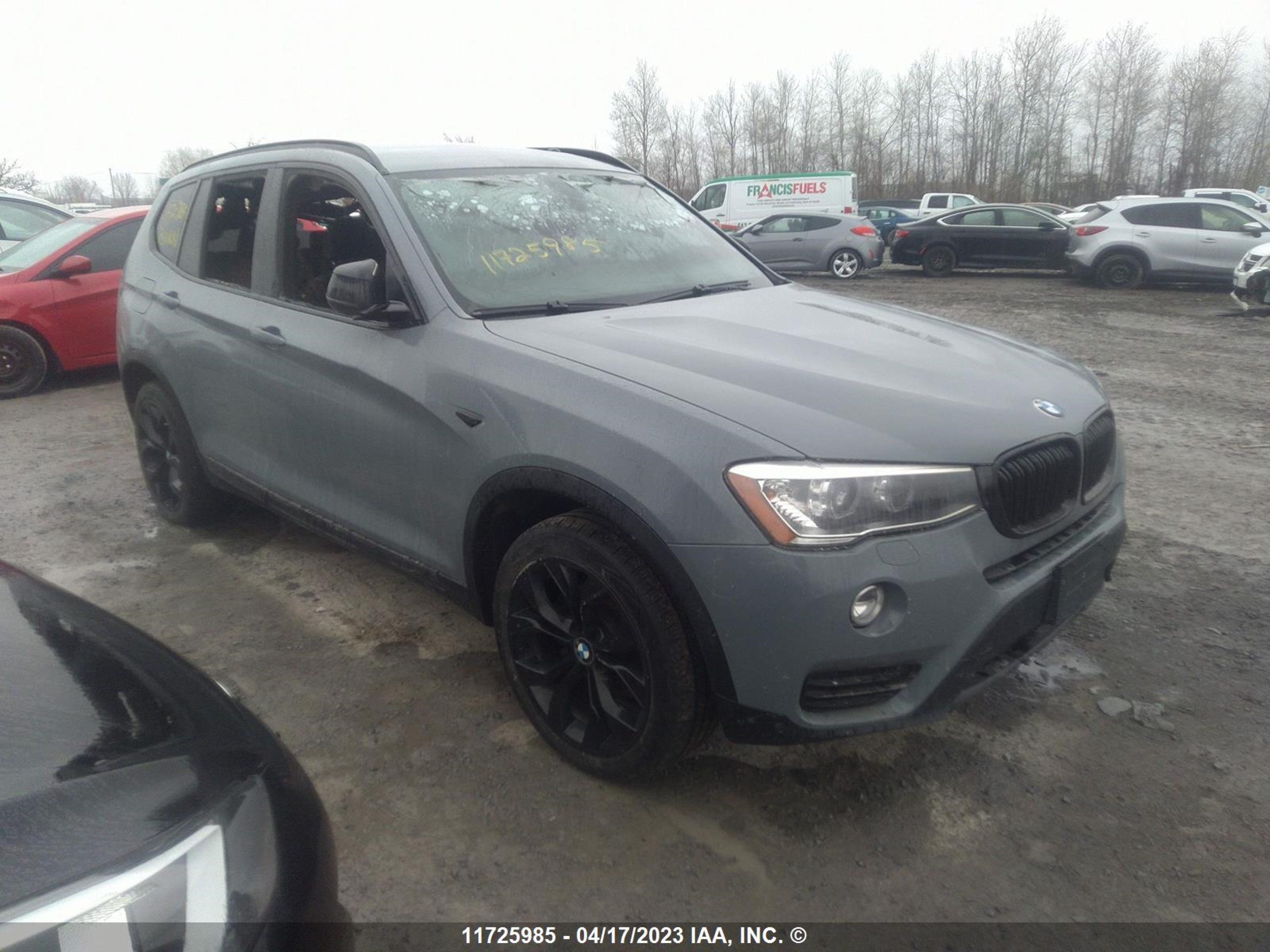 bmw x3 2015 5uxwx9c53f0d44742