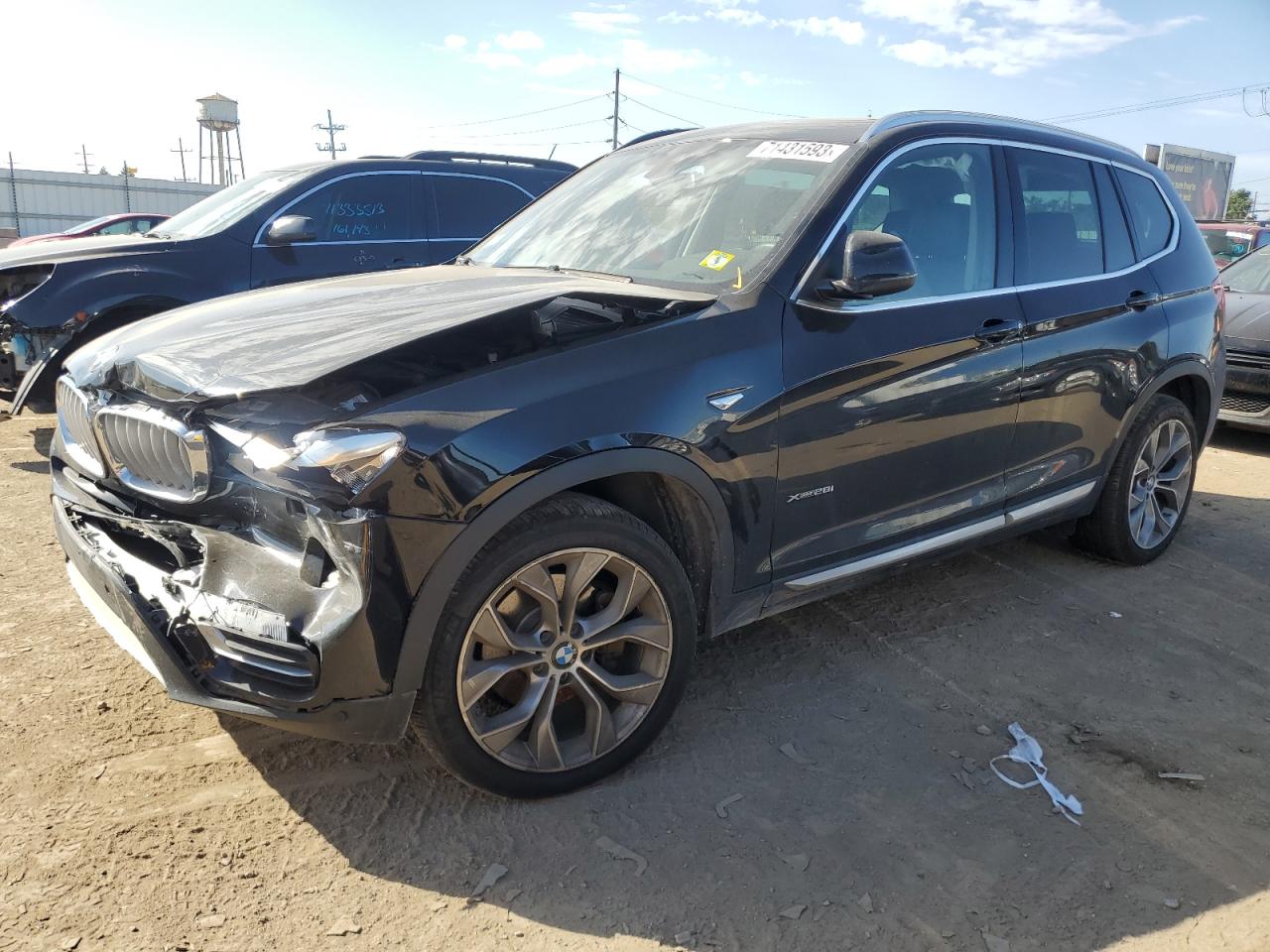 bmw x3 2017 5uxwx9c54h0d98246