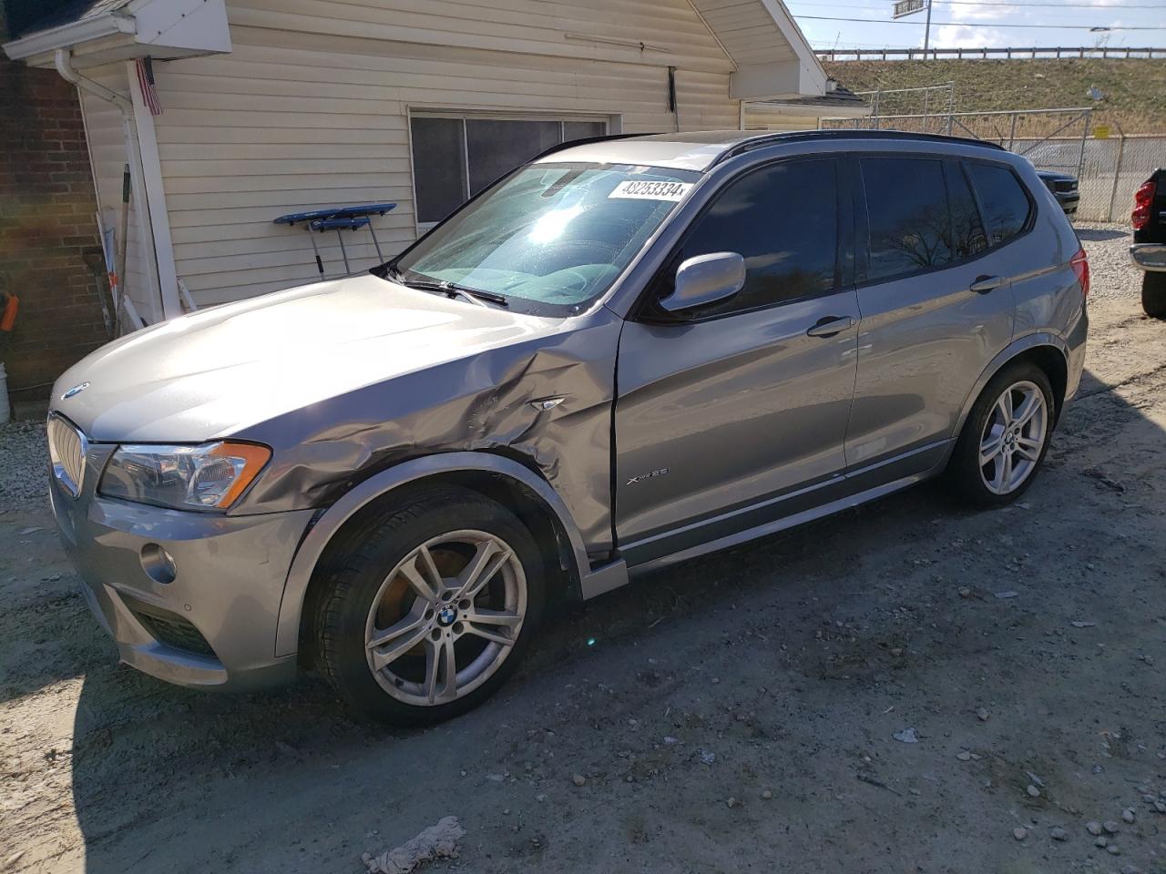 bmw x3 2014 5uxwx9c55e0d30744