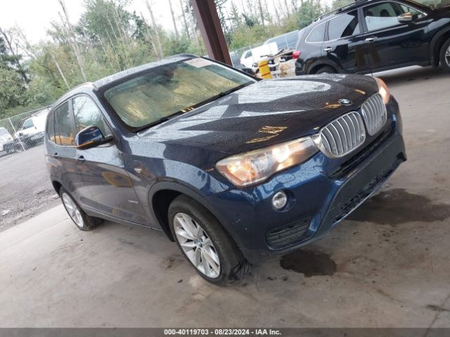 bmw x3 2016 5uxwx9c55g0d75301