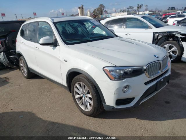 bmw x3 2016 5uxwx9c55g0d82233