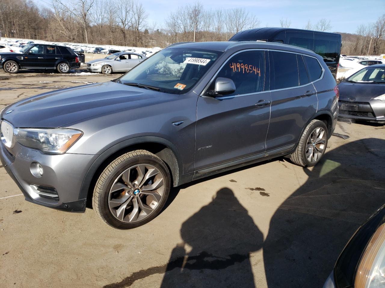 bmw x3 2016 5uxwx9c56g0d73475