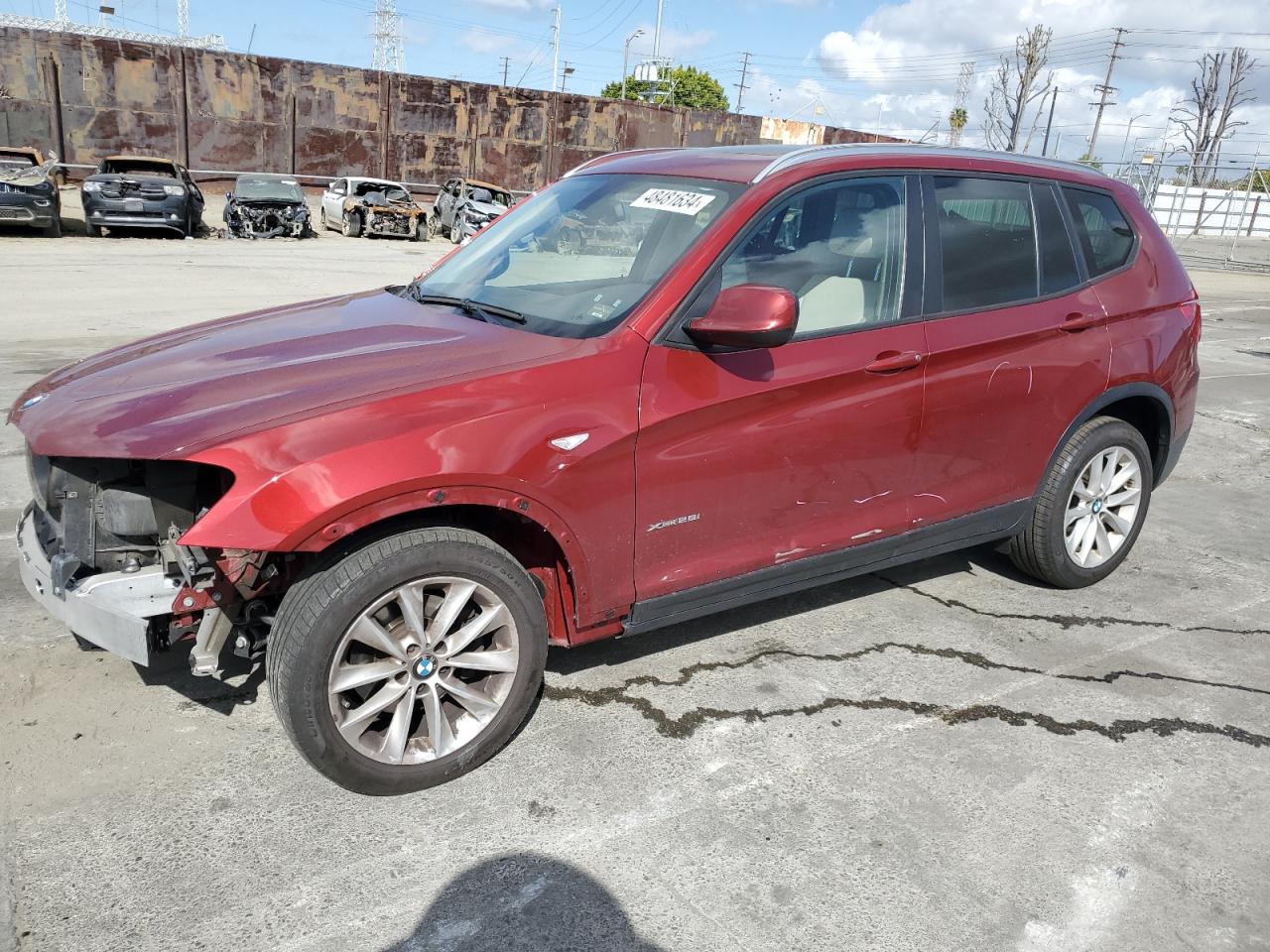 bmw x3 2014 5uxwx9c57e0d14075