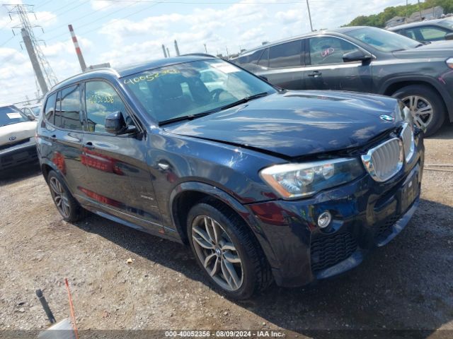 bmw x3 2016 5uxwx9c57g0d67362