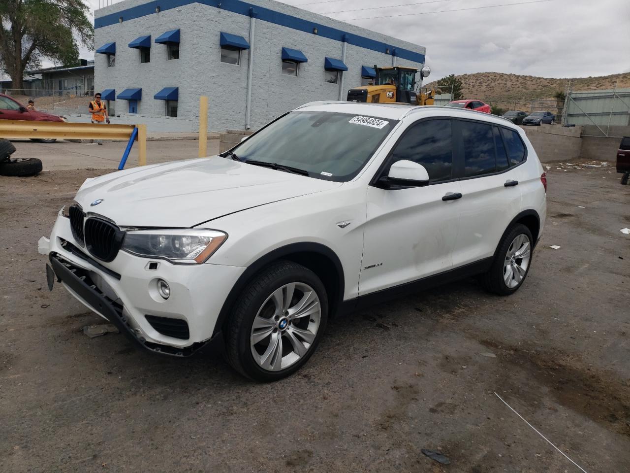 bmw x3 2016 5uxwx9c57g0d83433