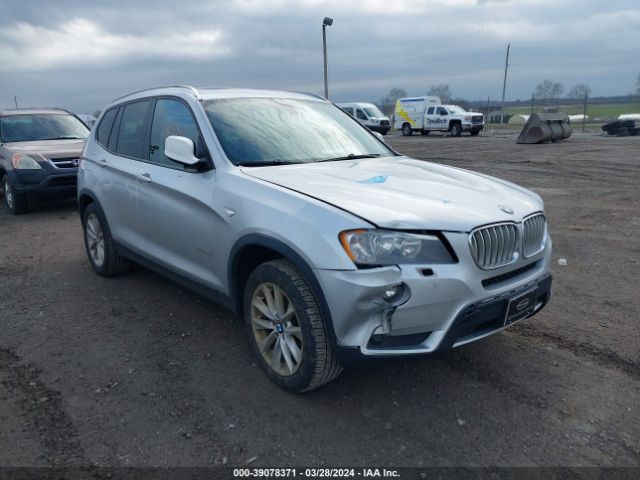 bmw x3 2014 5uxwx9c58e0d27434