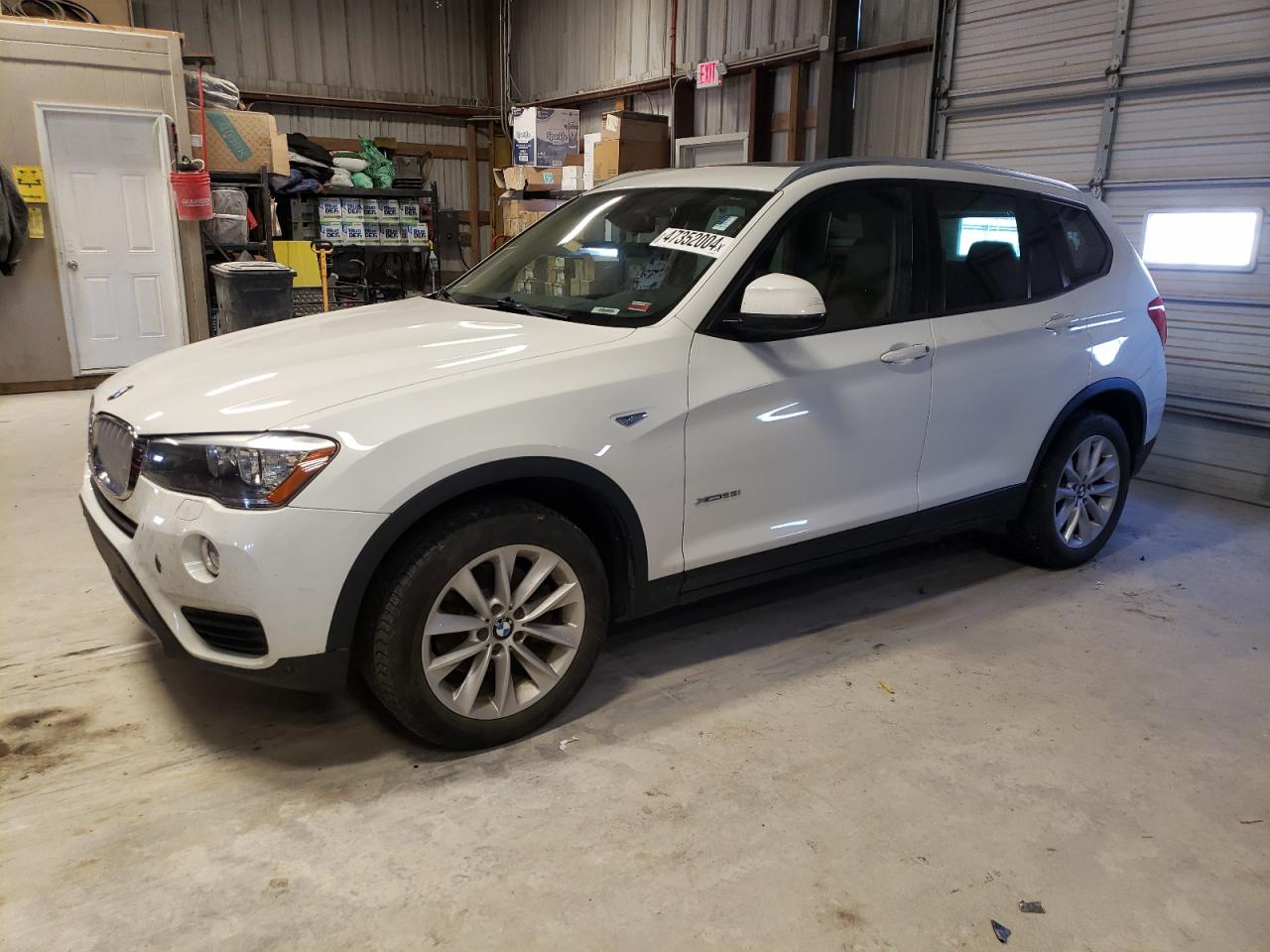 bmw x3 2016 5uxwx9c58g0d64261