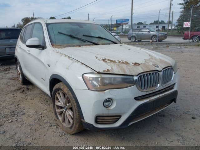 bmw x3 2016 5uxwx9c58g0d75275