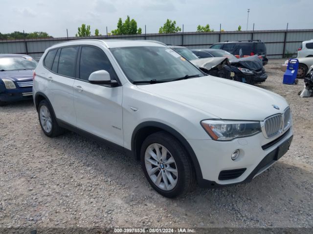 bmw x3 2016 5uxwx9c58g0d94733