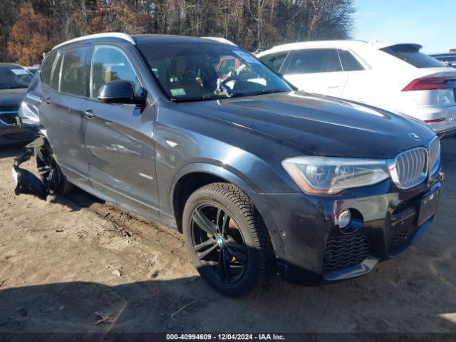 bmw x3 2017 5uxwx9c58h0t02826