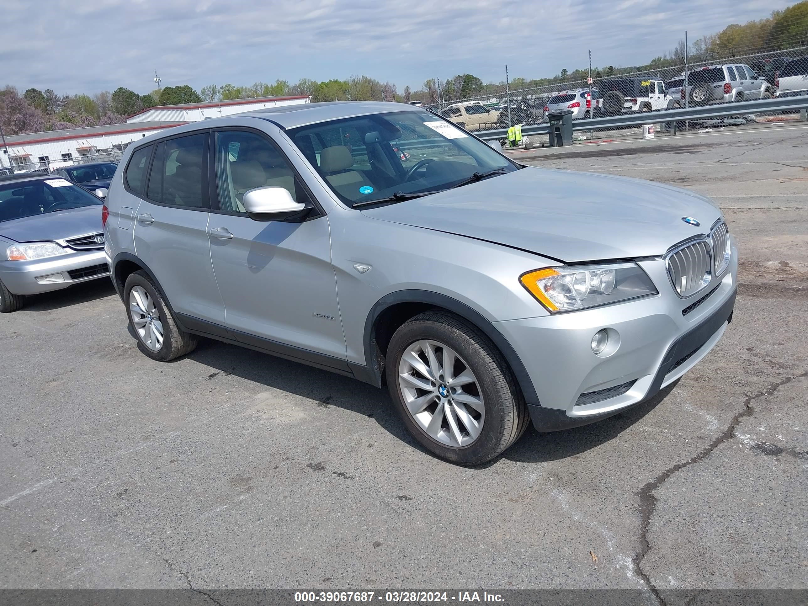 bmw x3 2013 5uxwx9c59d0a28601