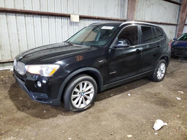 bmw x3 xdrive2 2016 5uxwx9c59g0d65158