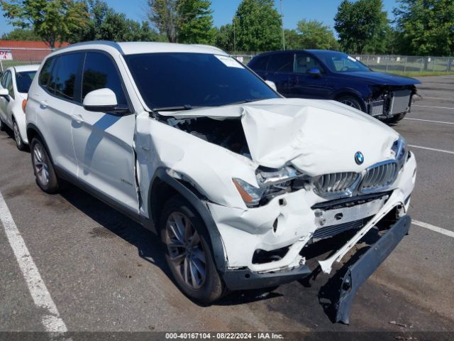 bmw x3 2016 5uxwx9c59g0d66472