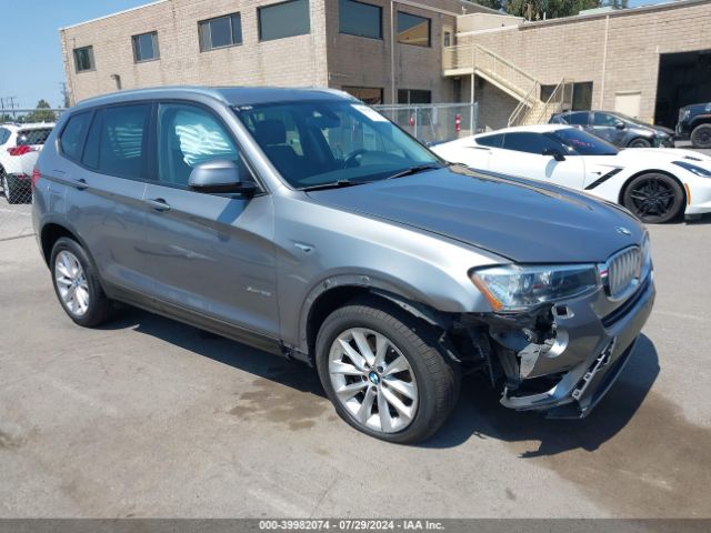 bmw x3 2016 5uxwx9c59g0d70702