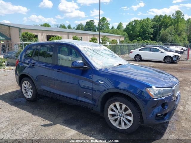 bmw x3 2016 5uxwx9c59g0d80873