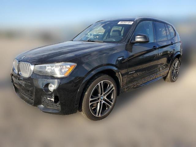 bmw x3 2016 5uxwx9c59g0d87693