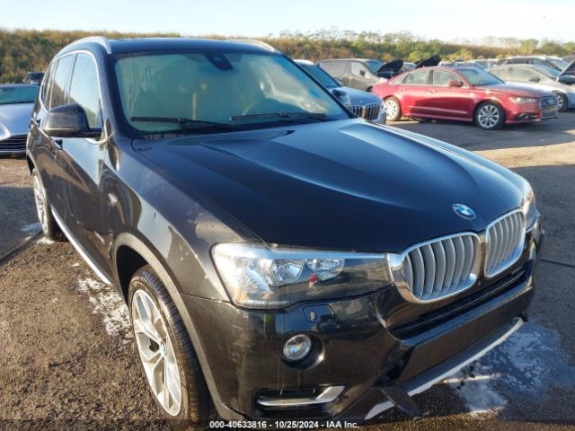 bmw x3 2016 5uxwx9c59g0d92280