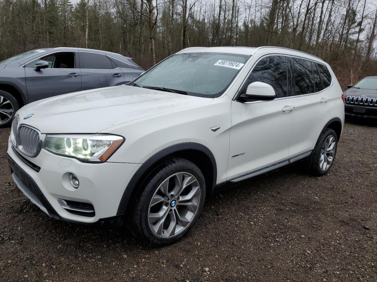 bmw x3 2016 5uxwy3c51g0n87569