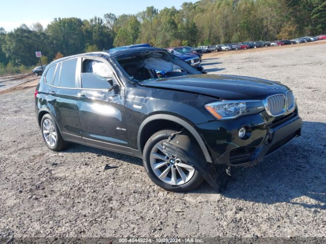 bmw x3 2017 5uxwz7c30h0v89477