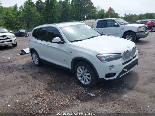 bmw x3 2017 5uxwz7c30h0v90063