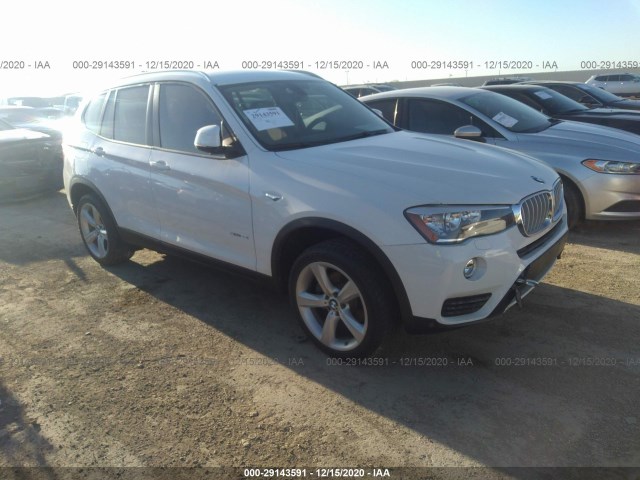 bmw x3 2017 5uxwz7c30h0v92637