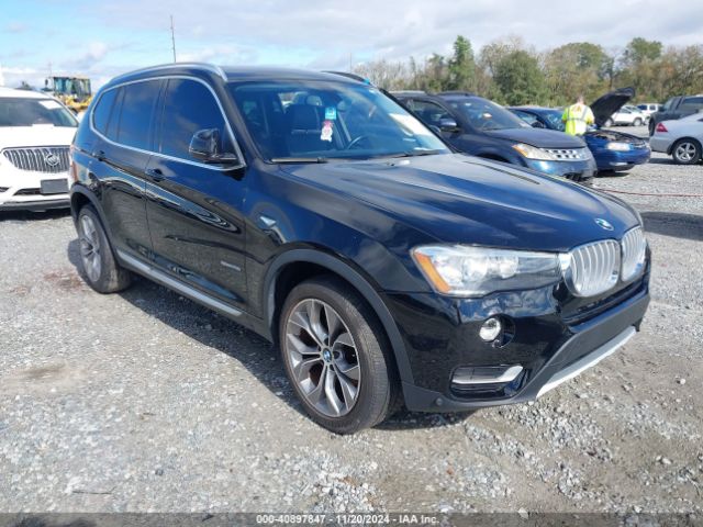 bmw x3 2017 5uxwz7c30h0x41645