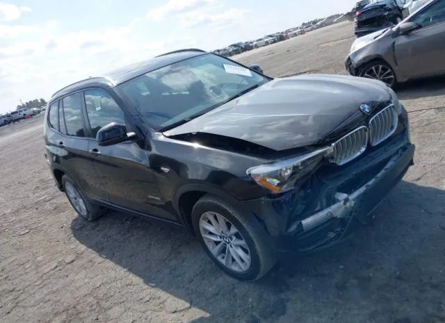 bmw x3 2017 5uxwz7c31h0x38950