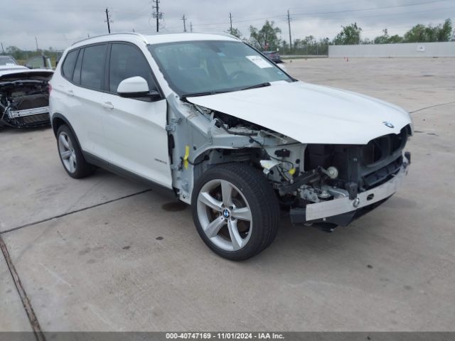 bmw x3 2017 5uxwz7c31h0x43274