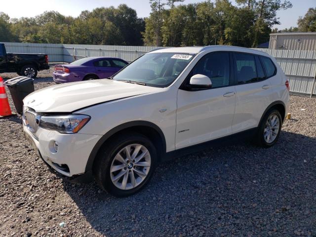 bmw x3 2017 5uxwz7c33h0v93345