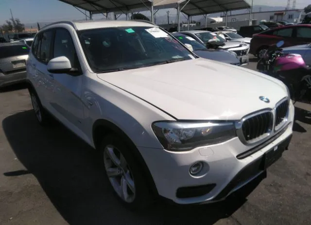 bmw x3 2017 5uxwz7c33h0x40389