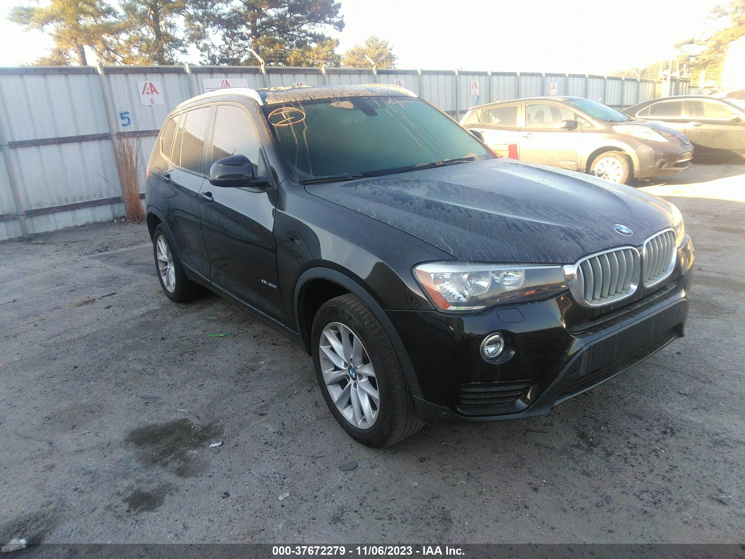 bmw x3 2017 5uxwz7c34h0v87747