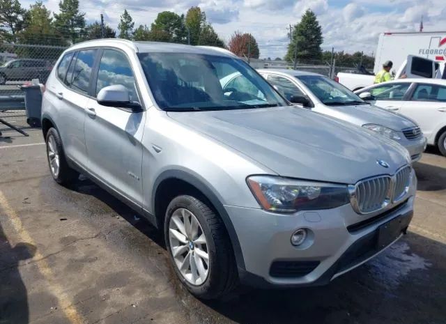 bmw x3 2017 5uxwz7c37h0x39939