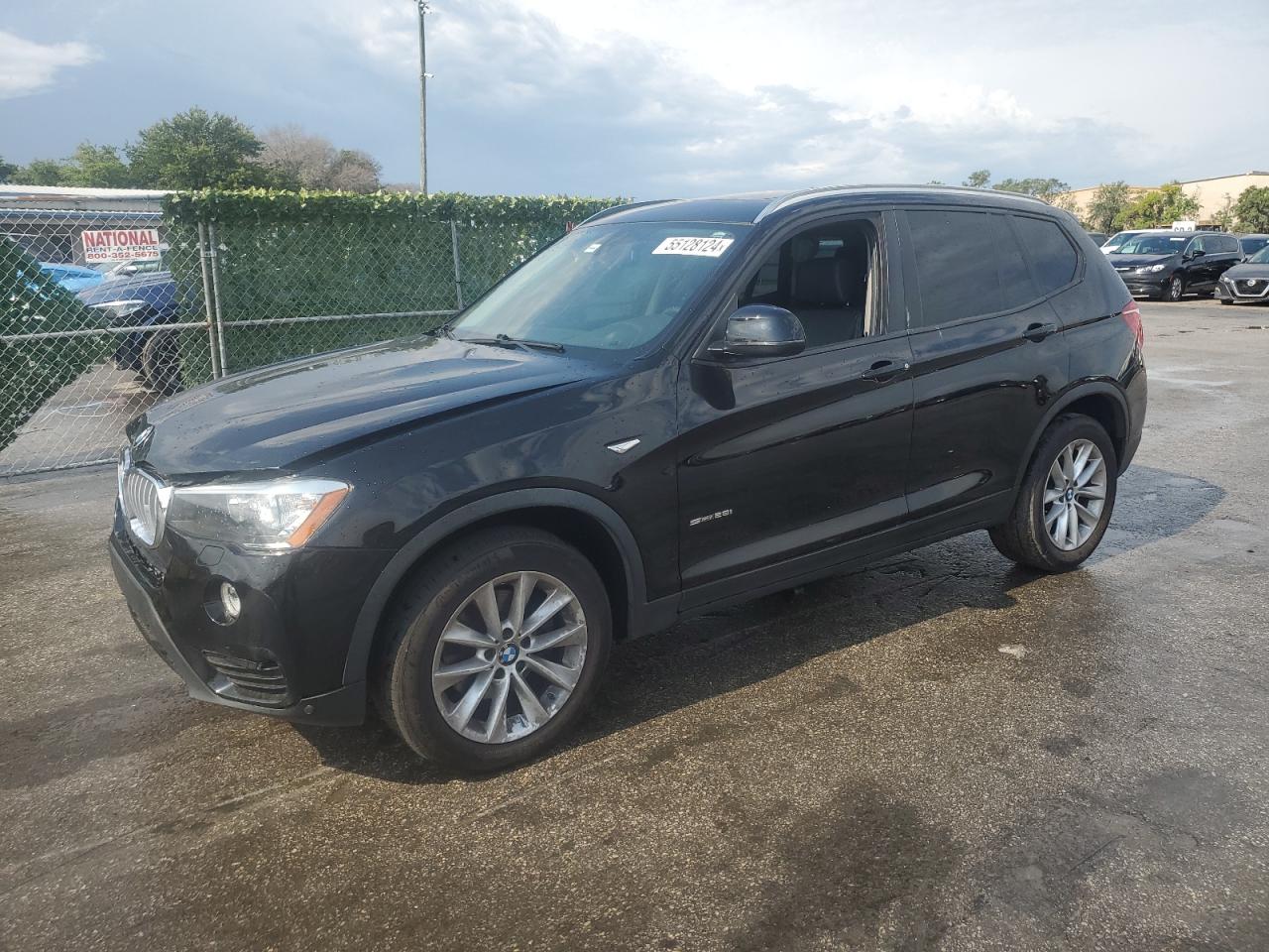 bmw x3 2017 5uxwz7c38h0v87542