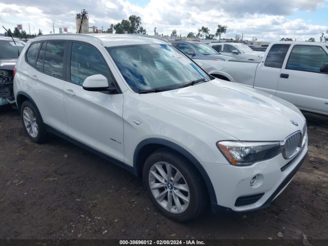 bmw x3 2017 5uxwz7c38h0v89288