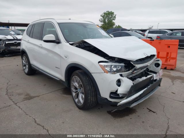 bmw x3 2017 5uxwz7c38h0x43014