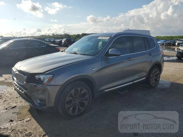 bmw x3 2016 5uxwz7c51g0r32281