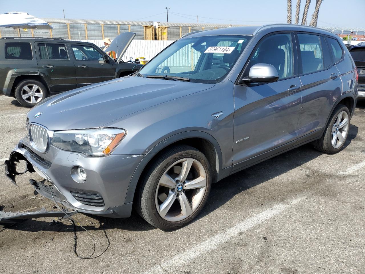 bmw x3 2017 5uxwz7c51h0u46488