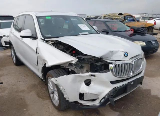 bmw x3 2016 5uxwz7c52g0r32497