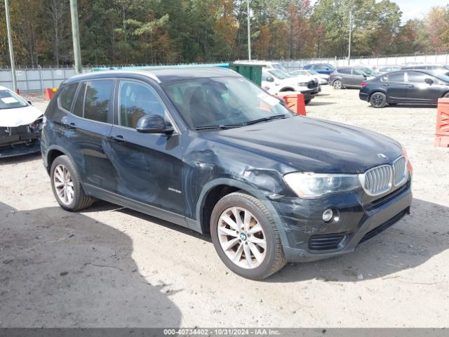 bmw x3 2016 5uxwz7c52g0t42560