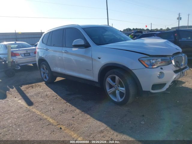 bmw x3 2017 5uxwz7c54h0u46243