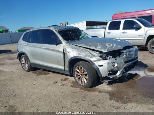 bmw x3 2015 5uxwz7c55f0m83542