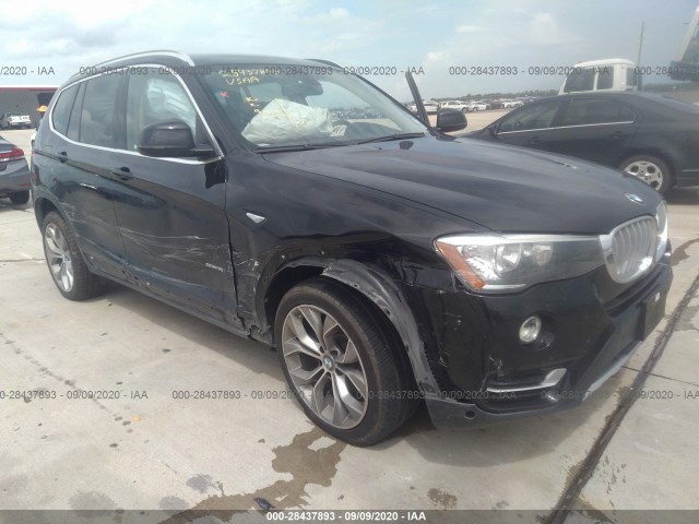 bmw x3 2017 5uxwz7c55h0u47577